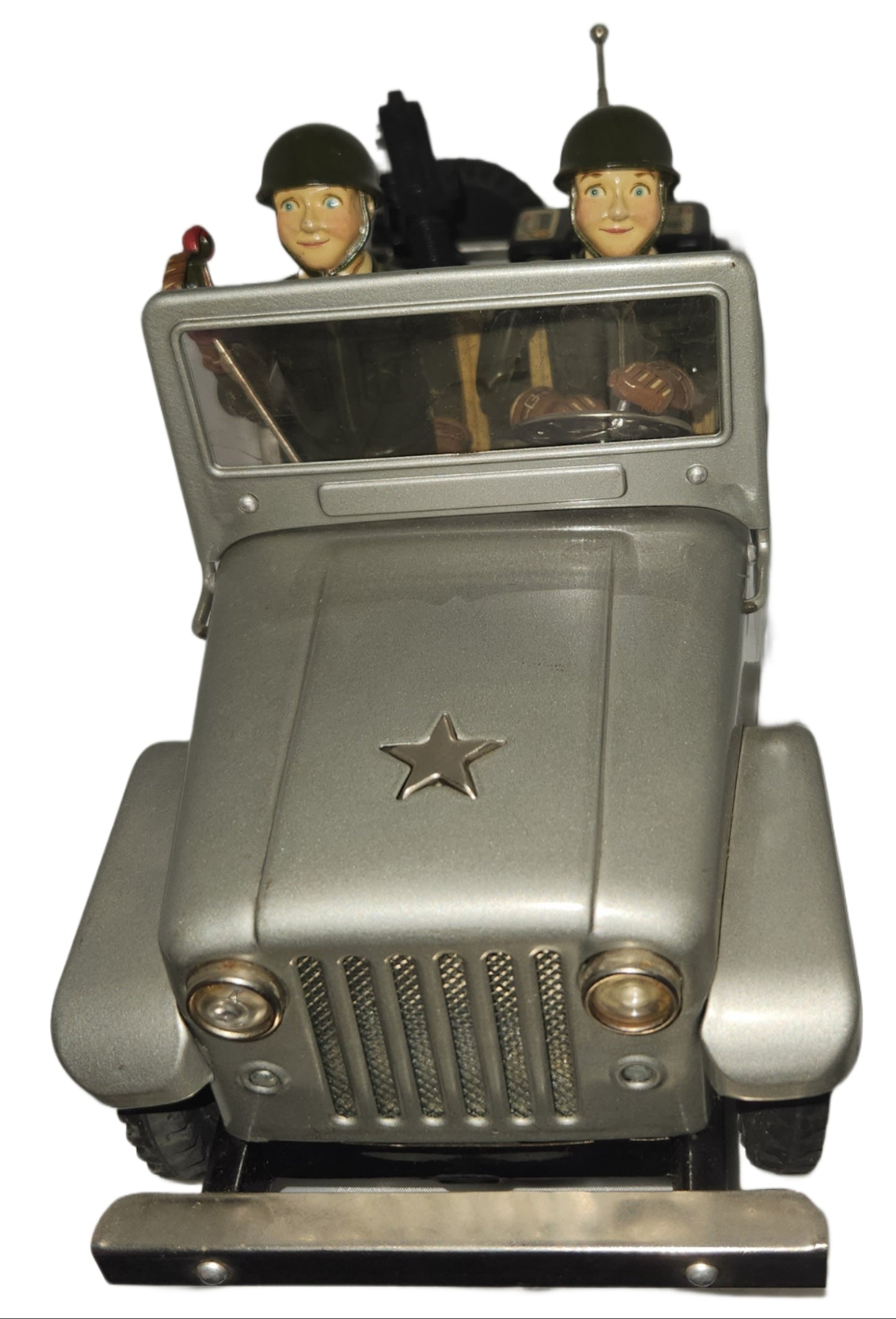 Radio Jeep Tin by Normura 1950's